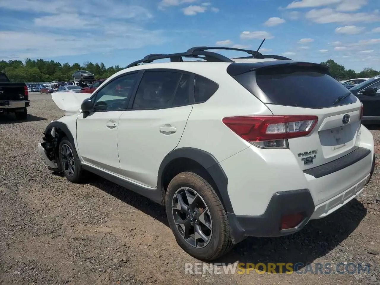 2 Photograph of a damaged car JF2GTABC8KH393027 SUBARU CROSSTREK 2019