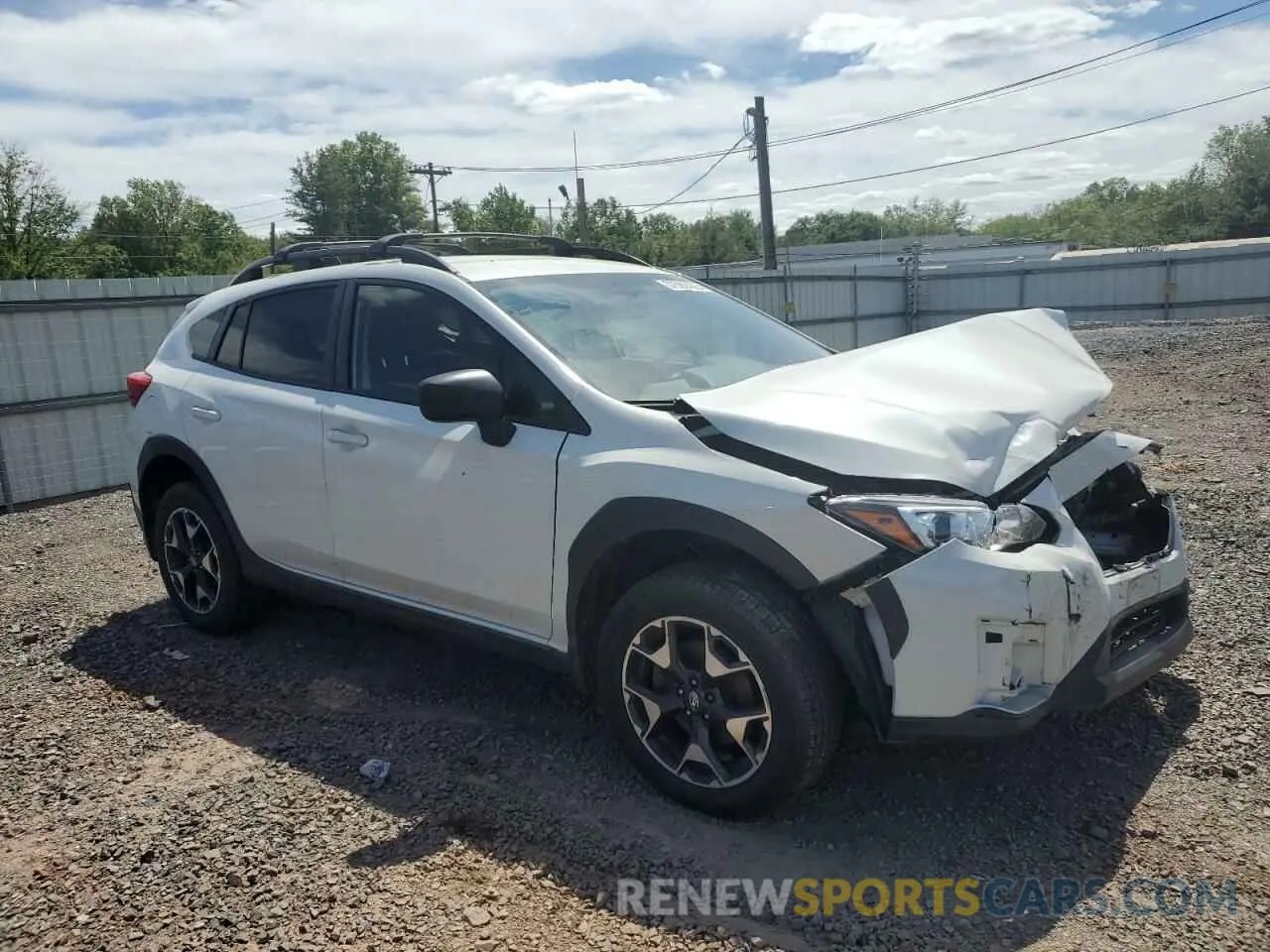 4 Photograph of a damaged car JF2GTABC8KH393027 SUBARU CROSSTREK 2019