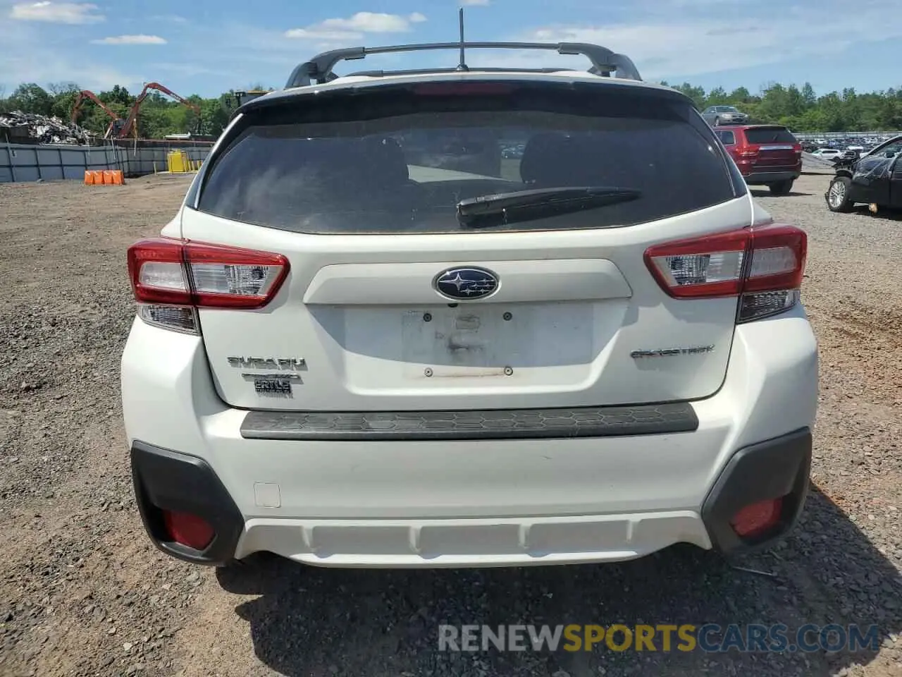 6 Photograph of a damaged car JF2GTABC8KH393027 SUBARU CROSSTREK 2019