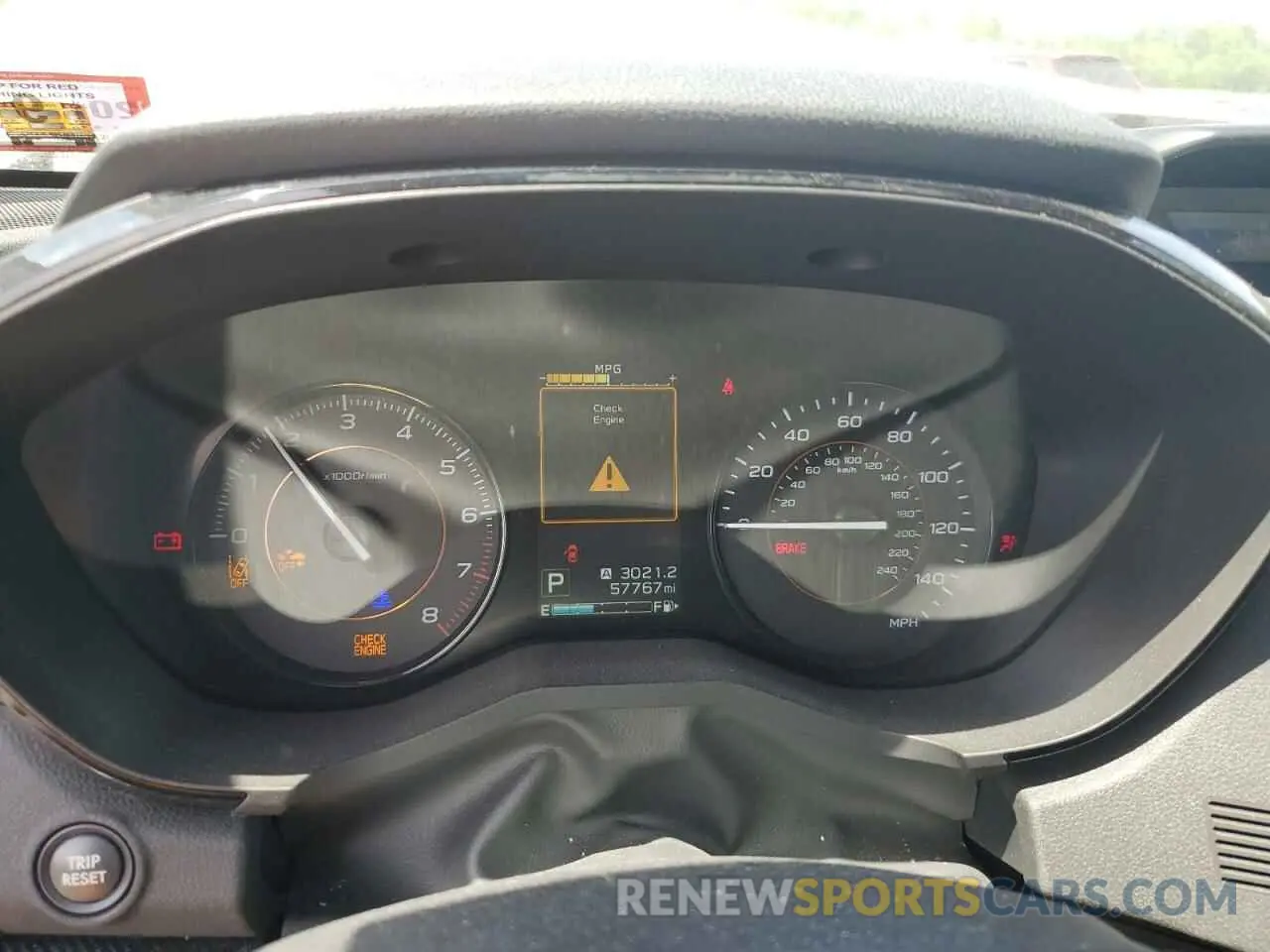 9 Photograph of a damaged car JF2GTABC8KH393027 SUBARU CROSSTREK 2019