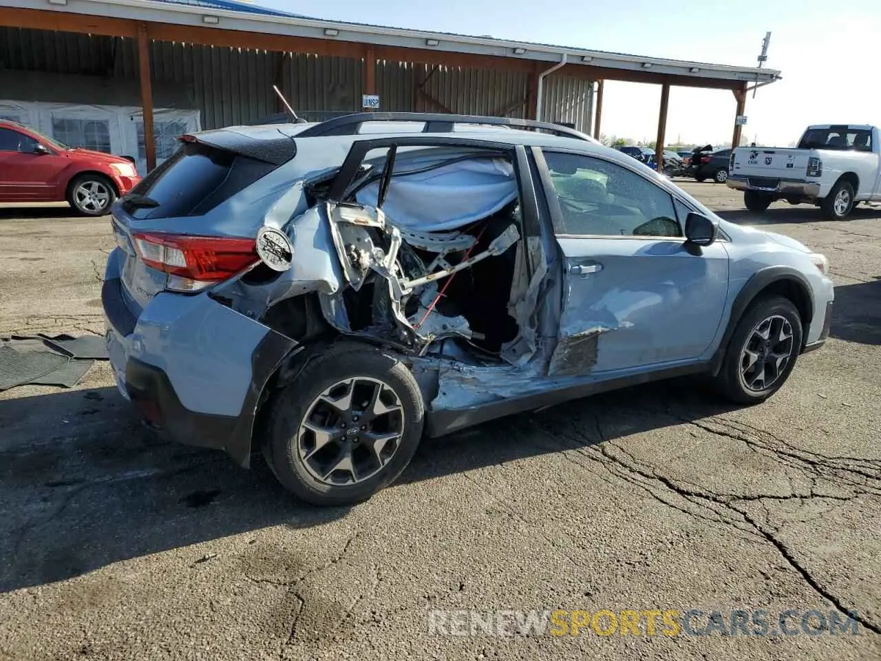 3 Photograph of a damaged car JF2GTABC9K8353037 SUBARU CROSSTREK 2019