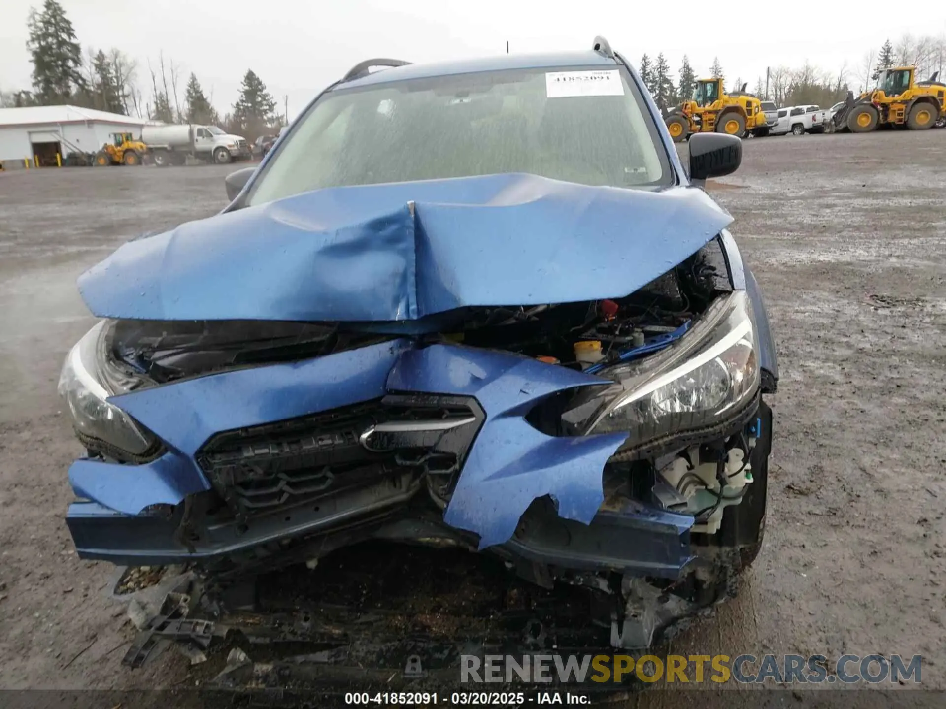 6 Photograph of a damaged car JF2GTABCXKH231965 SUBARU CROSSTREK 2019