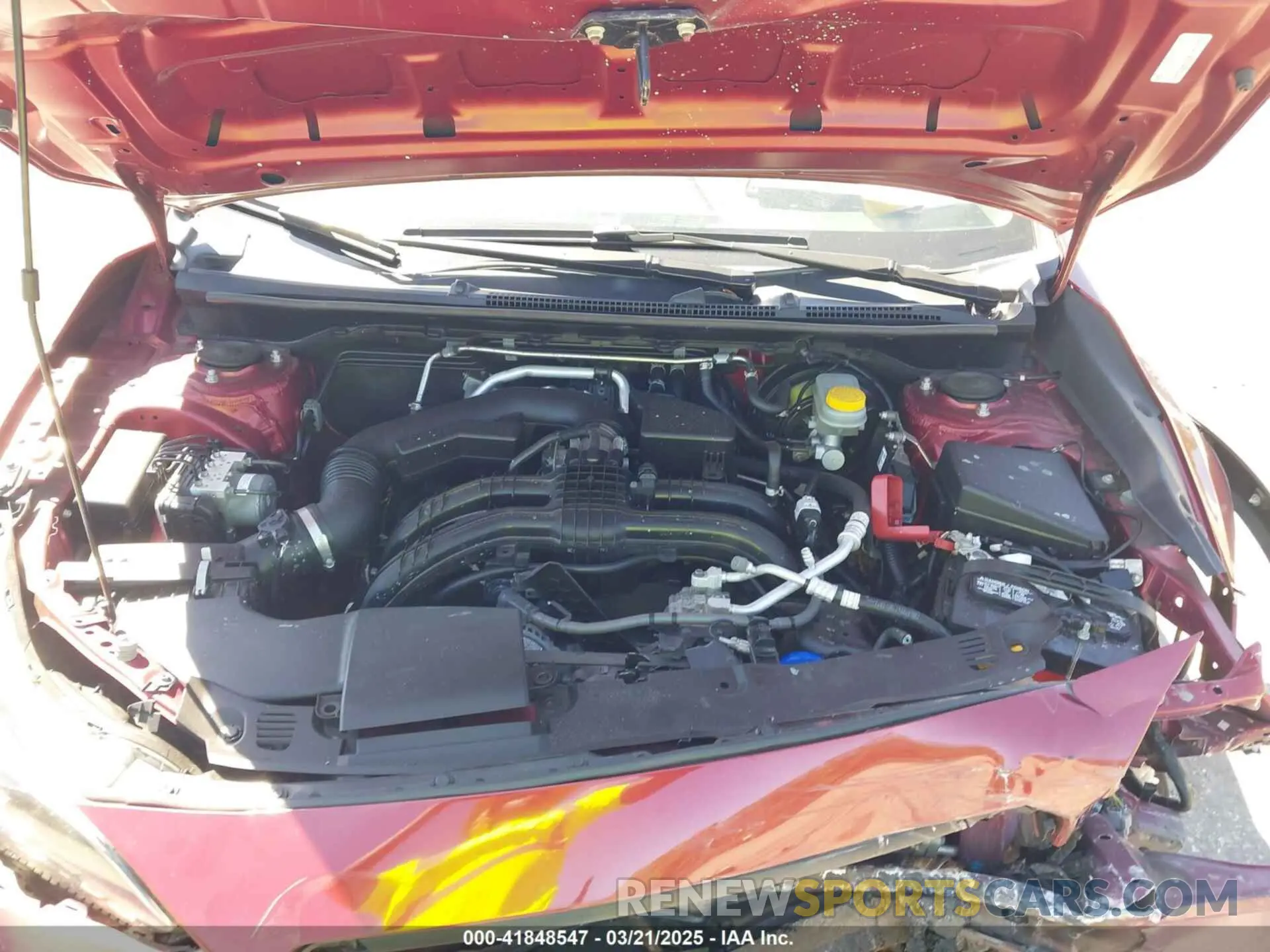 10 Photograph of a damaged car JF2GTABCXKH313713 SUBARU CROSSTREK 2019