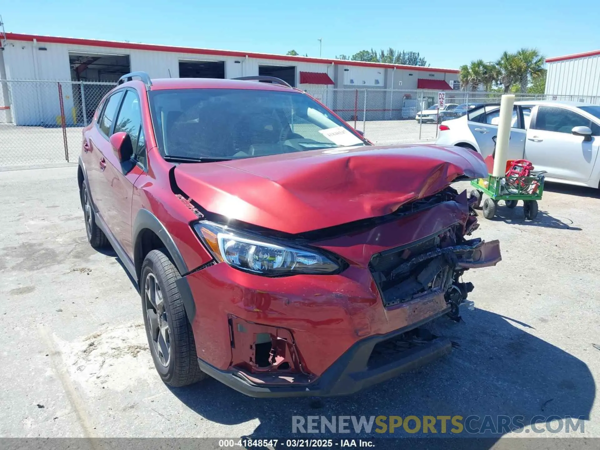 12 Photograph of a damaged car JF2GTABCXKH313713 SUBARU CROSSTREK 2019