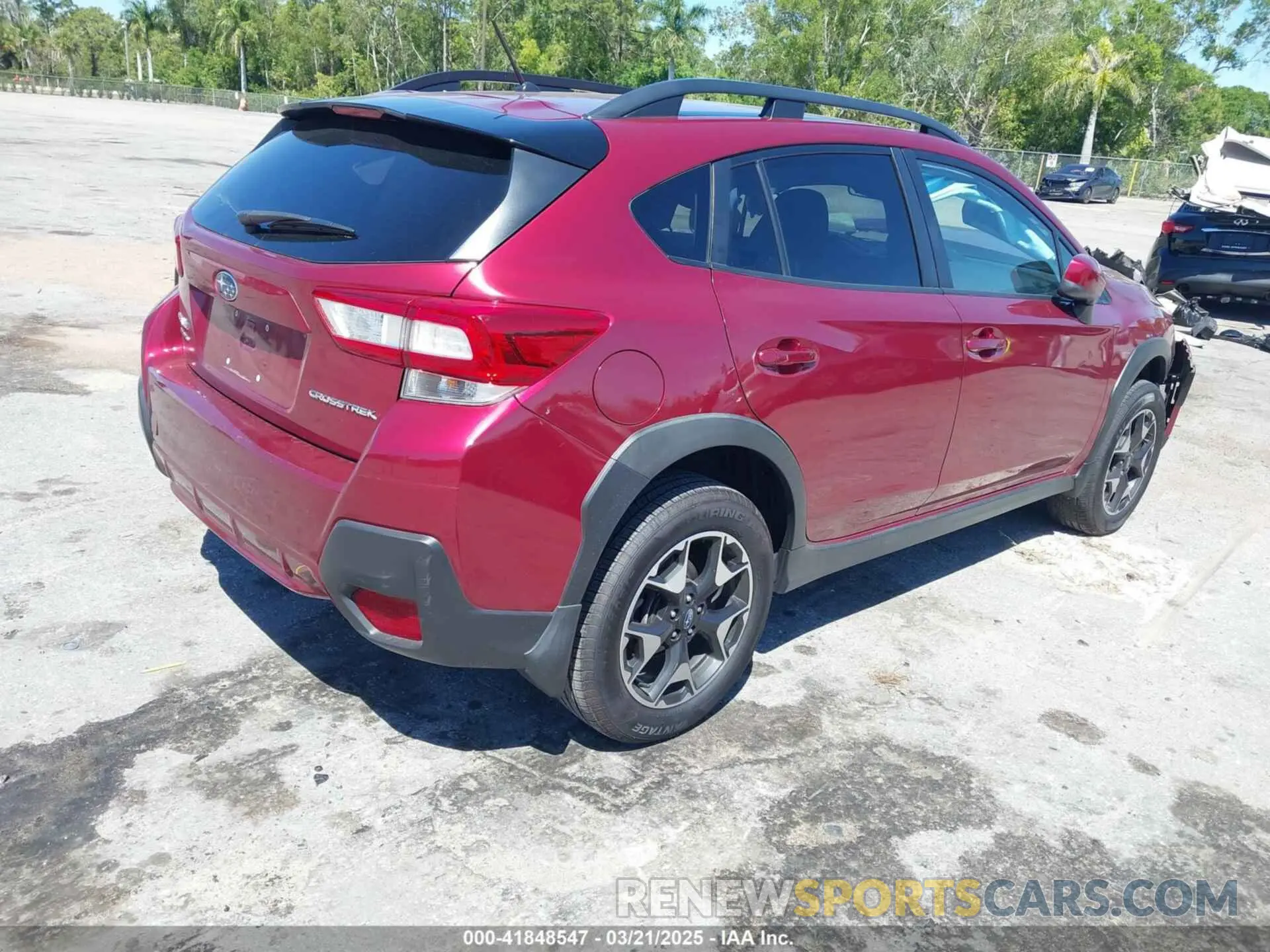 4 Photograph of a damaged car JF2GTABCXKH313713 SUBARU CROSSTREK 2019