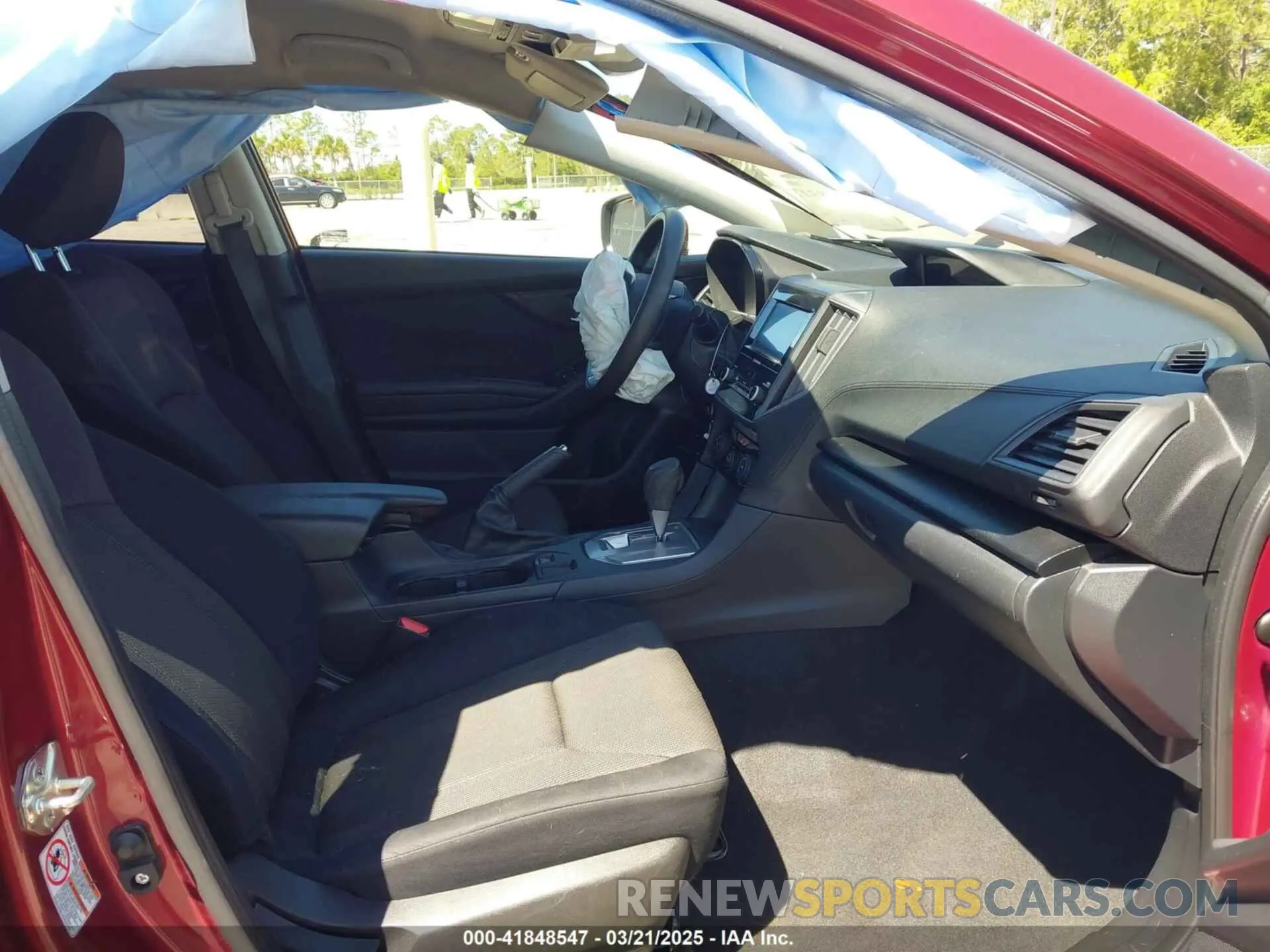5 Photograph of a damaged car JF2GTABCXKH313713 SUBARU CROSSTREK 2019