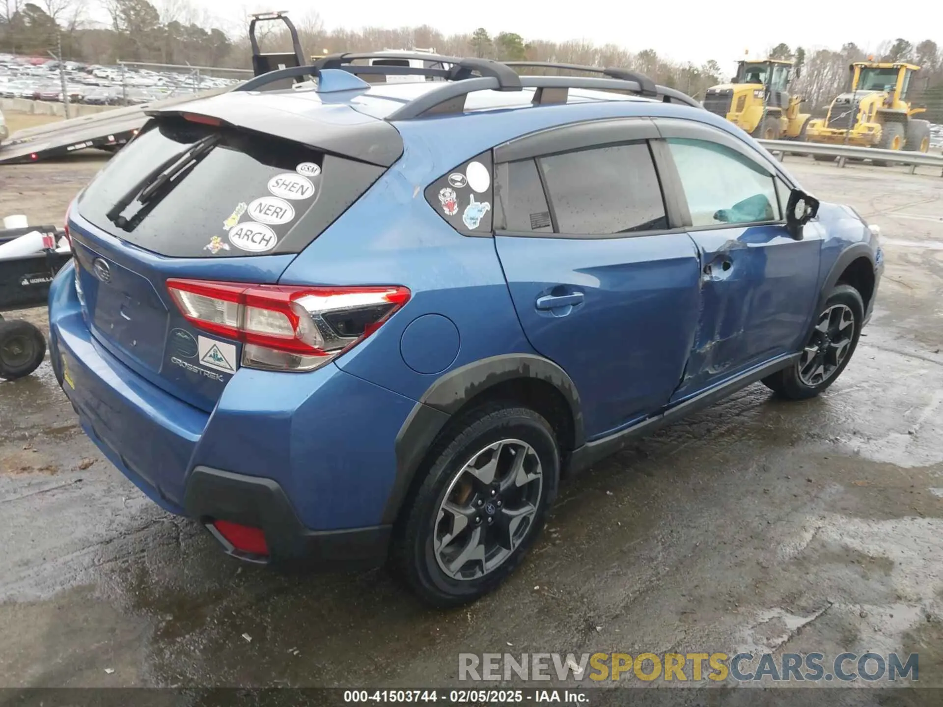 4 Photograph of a damaged car JF2GTACC0K8237921 SUBARU CROSSTREK 2019