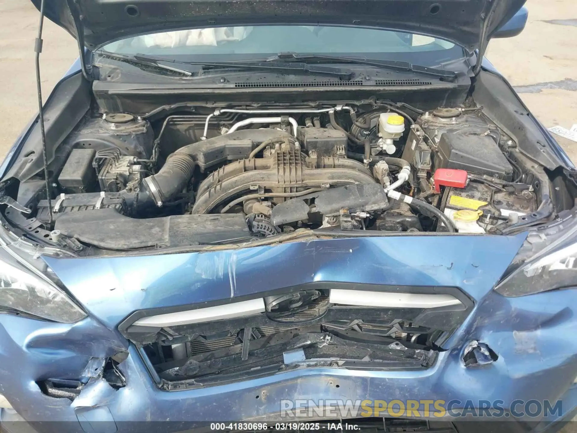 10 Photograph of a damaged car JF2GTACC0K8258784 SUBARU CROSSTREK 2019