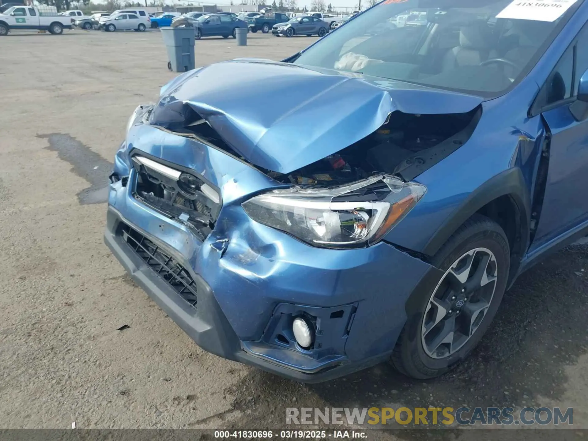 6 Photograph of a damaged car JF2GTACC0K8258784 SUBARU CROSSTREK 2019