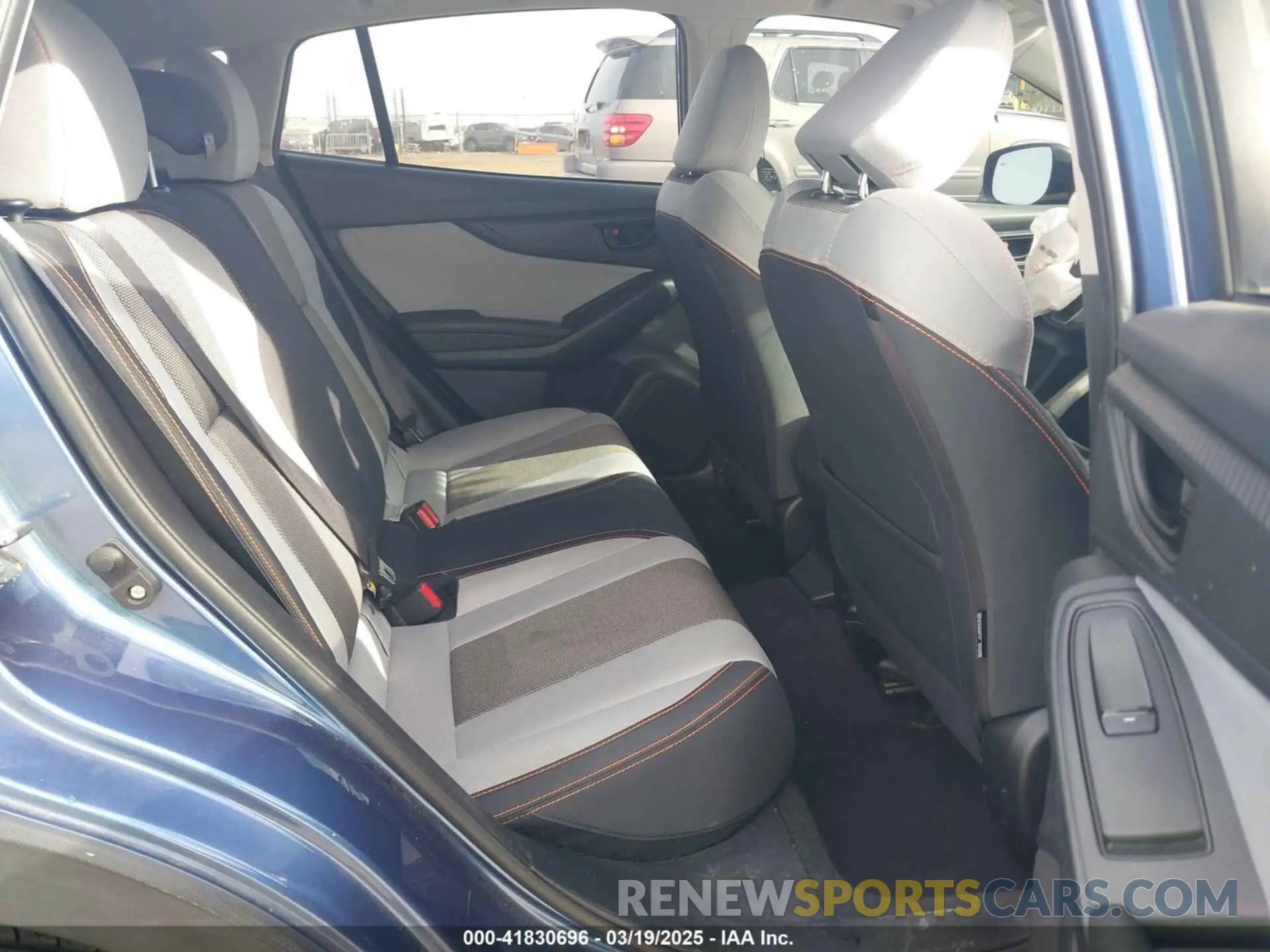 8 Photograph of a damaged car JF2GTACC0K8258784 SUBARU CROSSTREK 2019