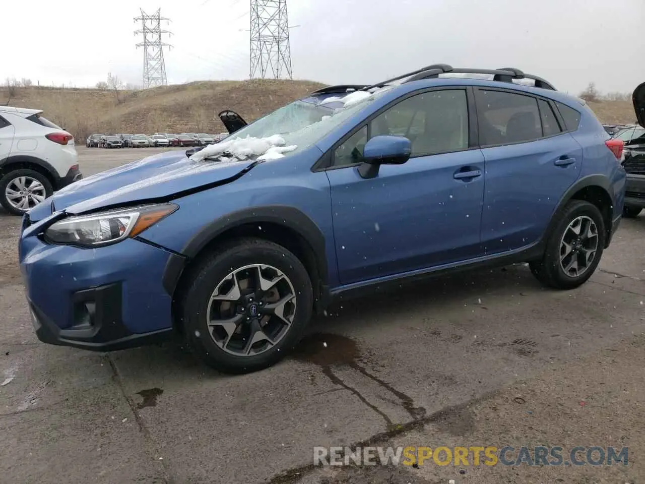 1 Photograph of a damaged car JF2GTACC0KH250569 SUBARU CROSSTREK 2019