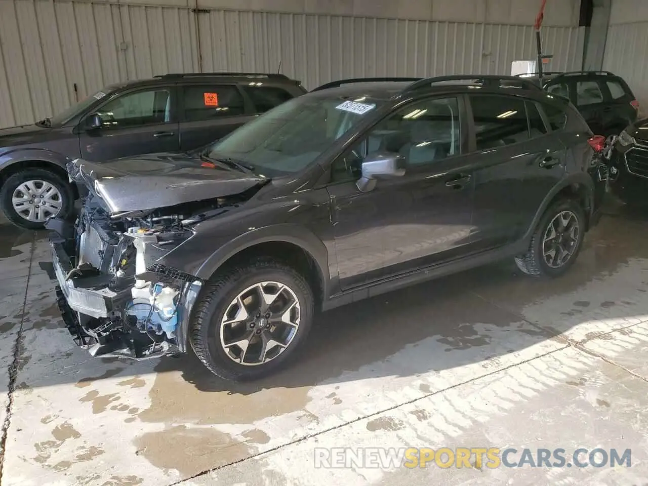 1 Photograph of a damaged car JF2GTACC1K8333461 SUBARU CROSSTREK 2019