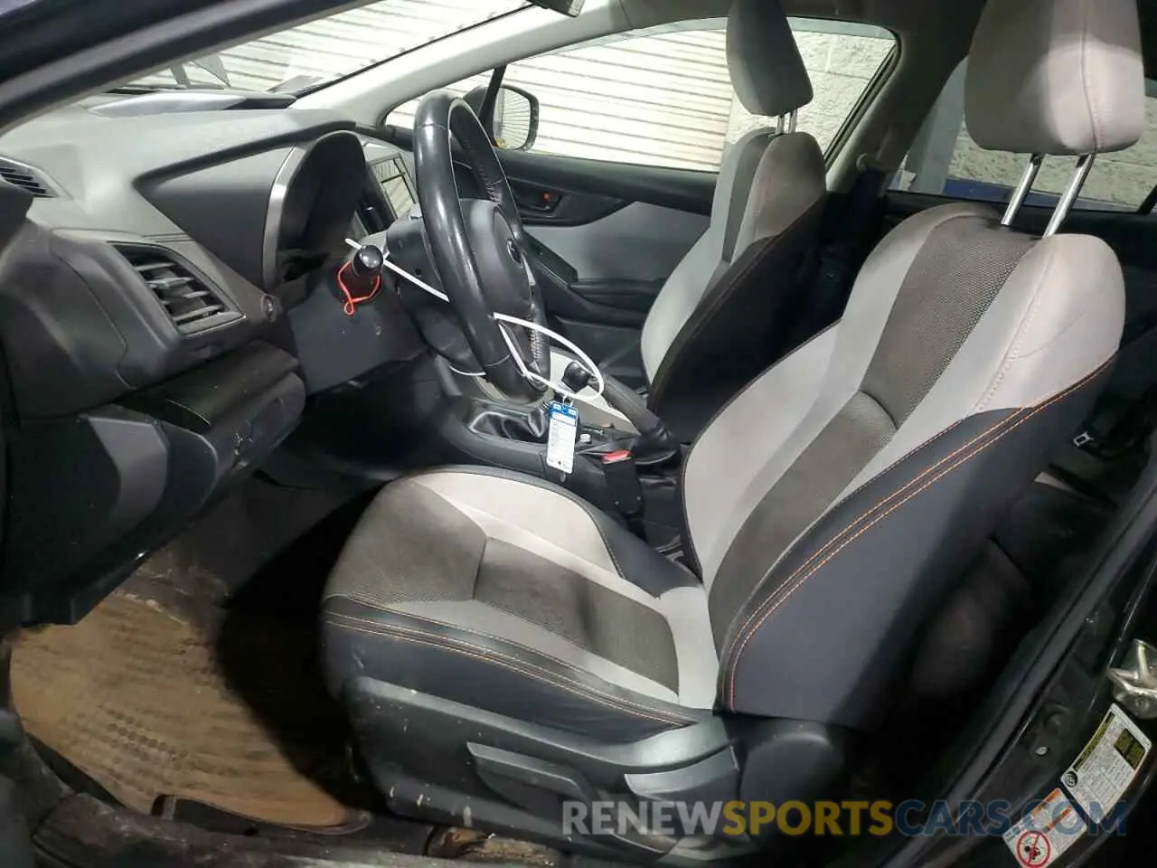 7 Photograph of a damaged car JF2GTACC1K9274325 SUBARU CROSSTREK 2019
