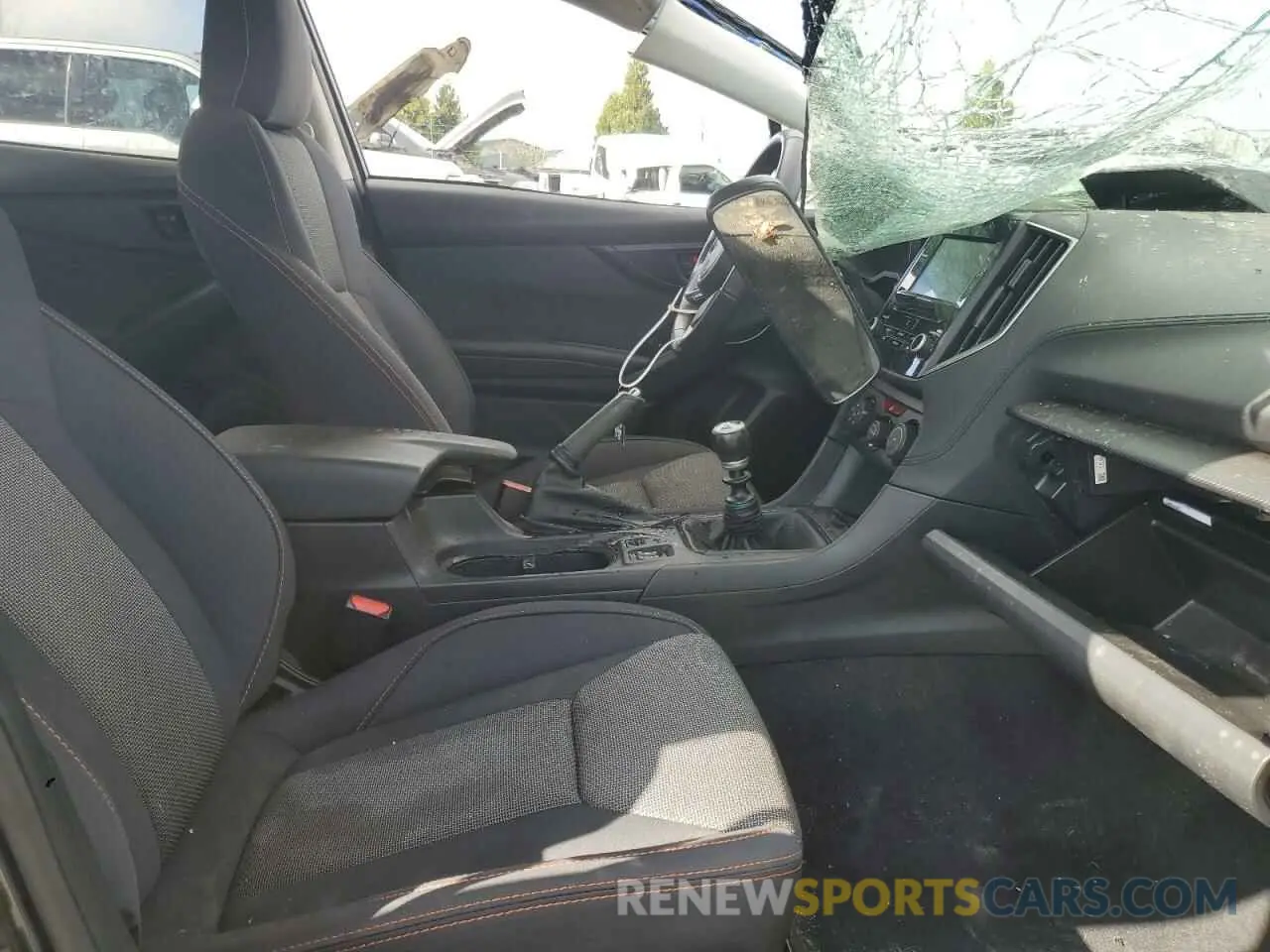 7 Photograph of a damaged car JF2GTACC1KG288107 SUBARU CROSSTREK 2019