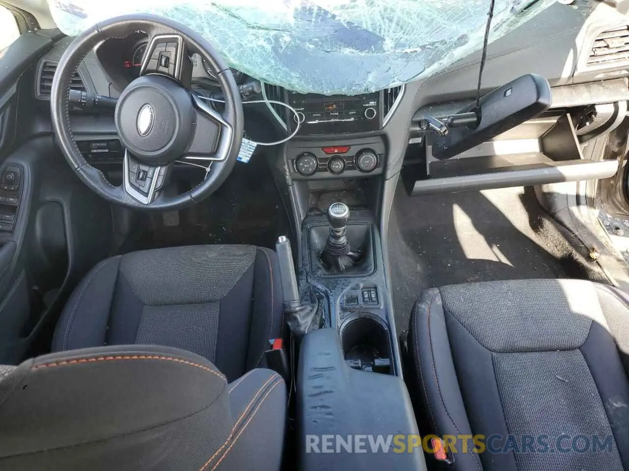 8 Photograph of a damaged car JF2GTACC1KG288107 SUBARU CROSSTREK 2019