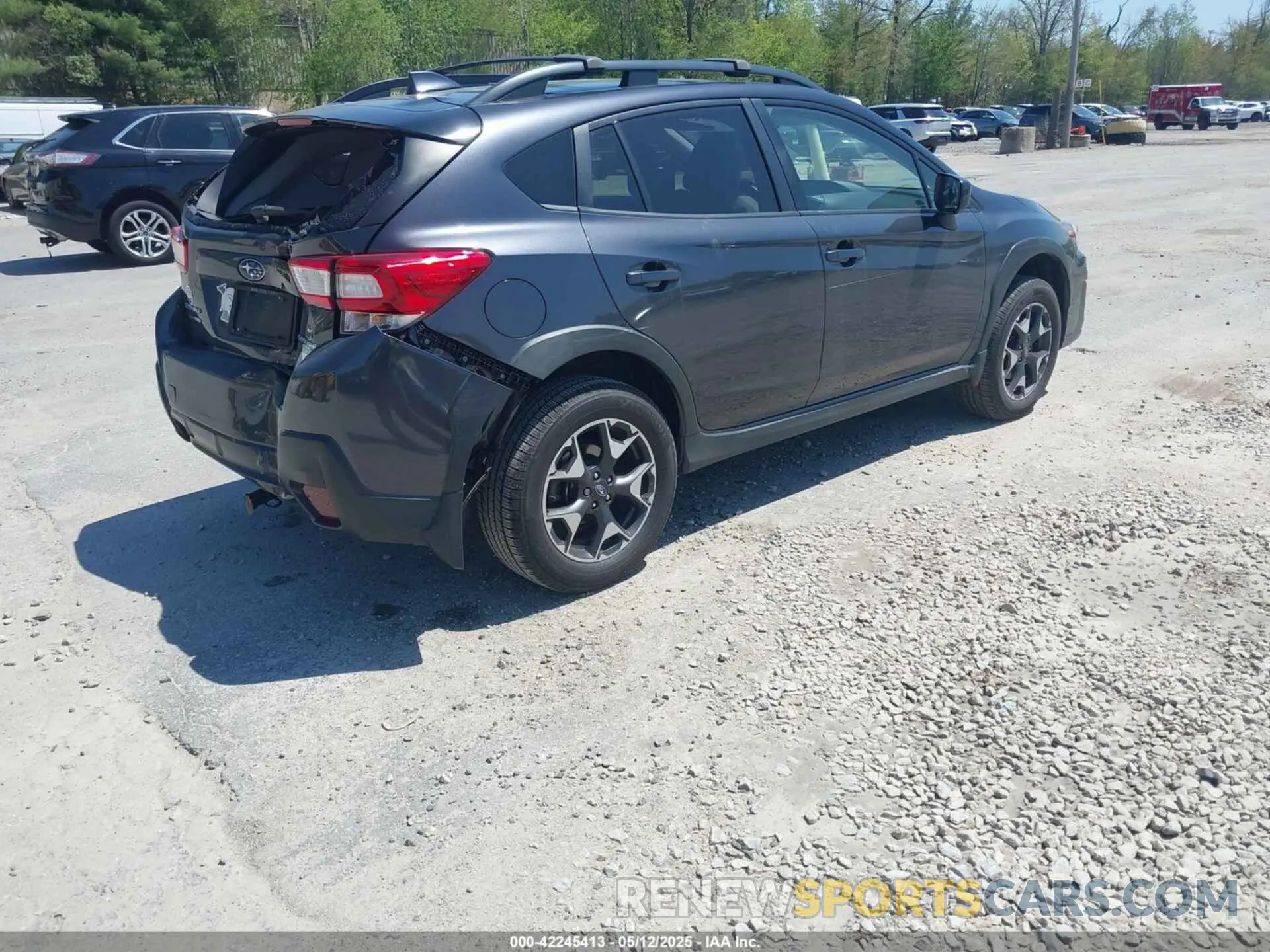4 Photograph of a damaged car JF2GTACC1KH339583 SUBARU CROSSTREK 2019