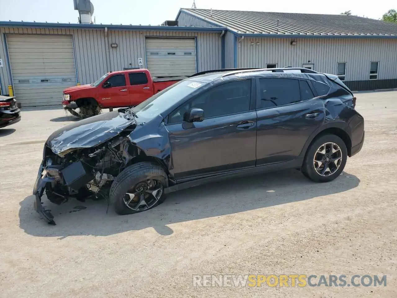 1 Photograph of a damaged car JF2GTACC2K8292676 SUBARU CROSSTREK 2019