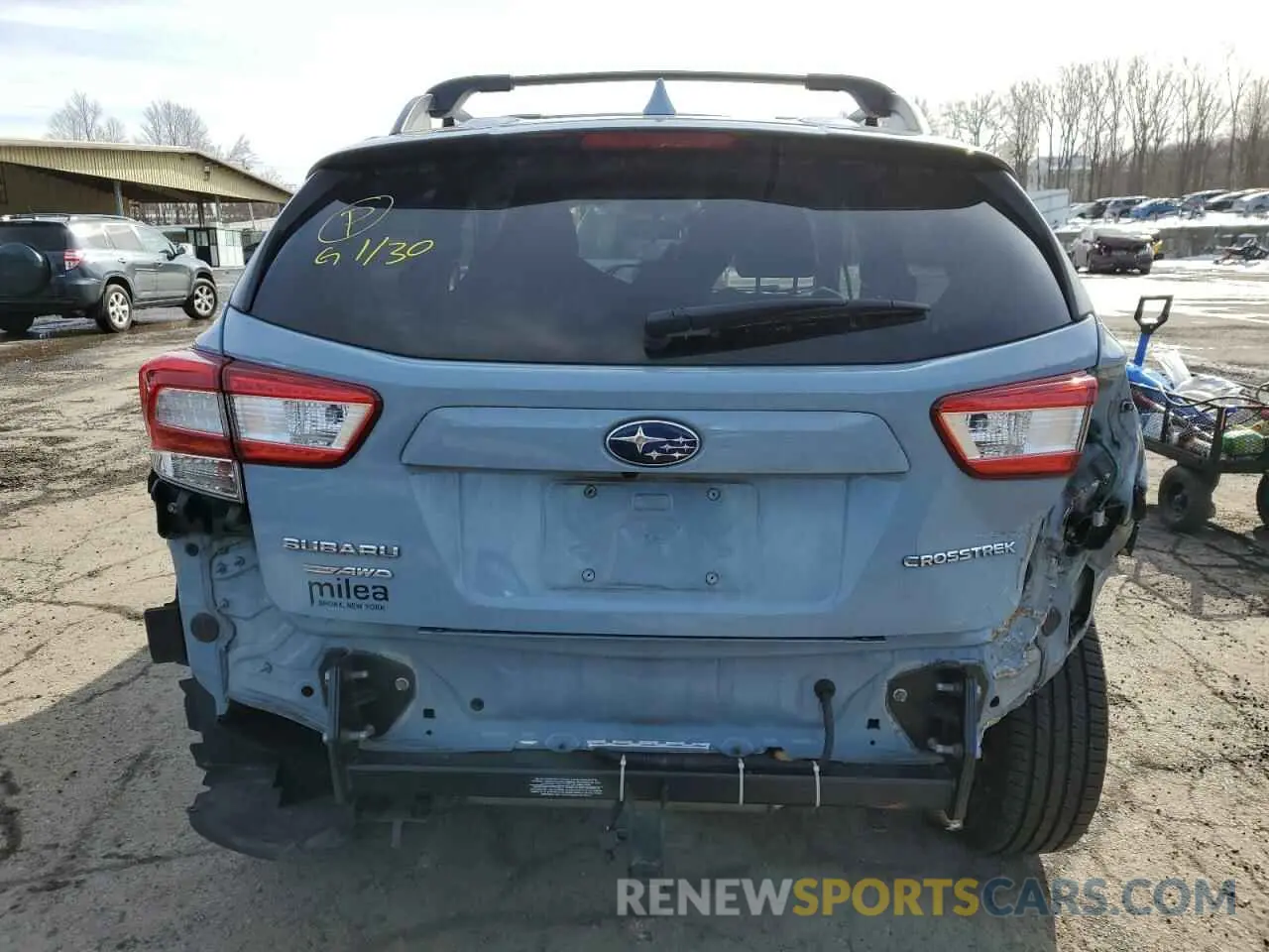 6 Photograph of a damaged car JF2GTACC2K9234173 SUBARU CROSSTREK 2019