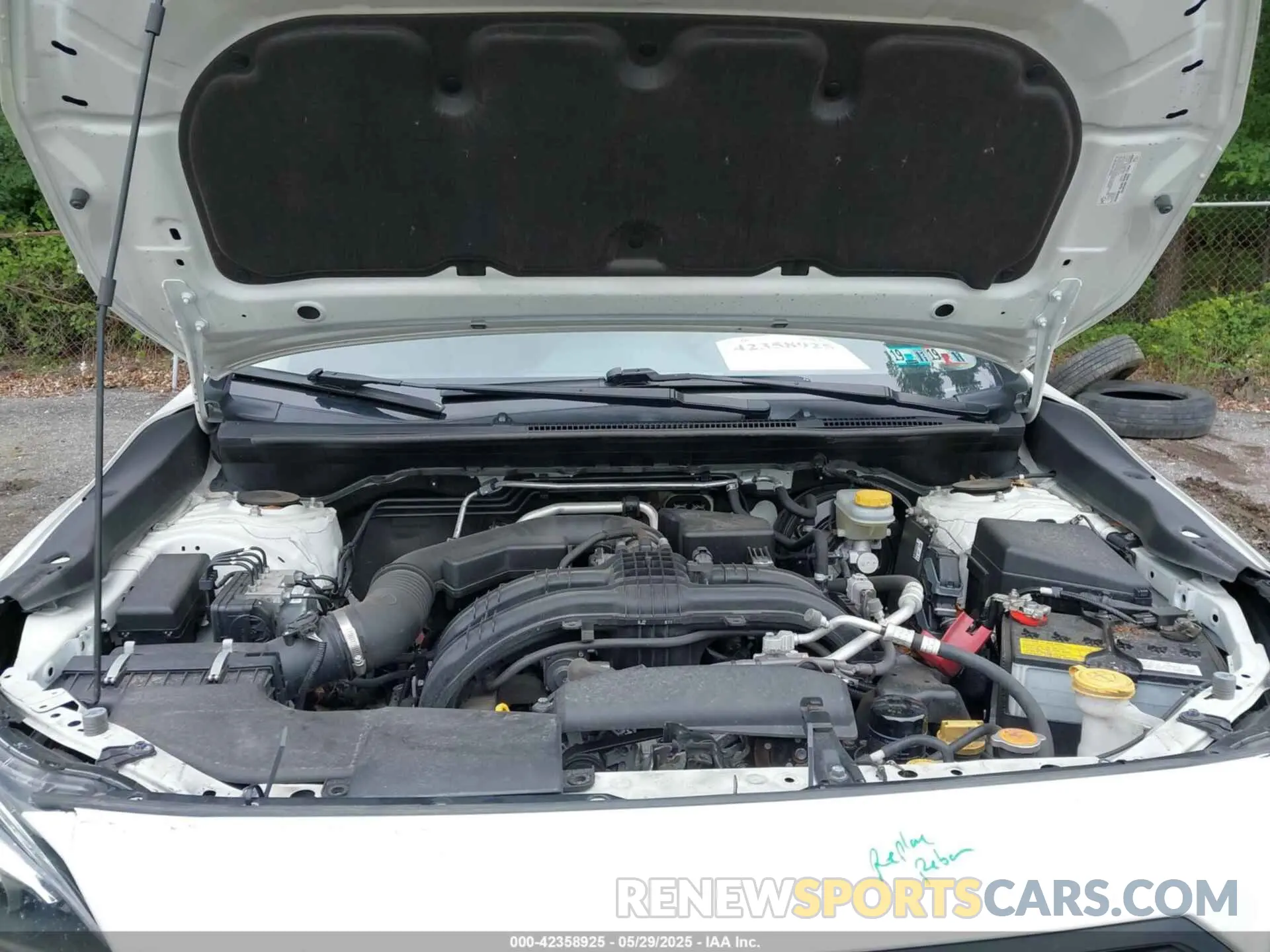 10 Photograph of a damaged car JF2GTACC2KH255868 SUBARU CROSSTREK 2019