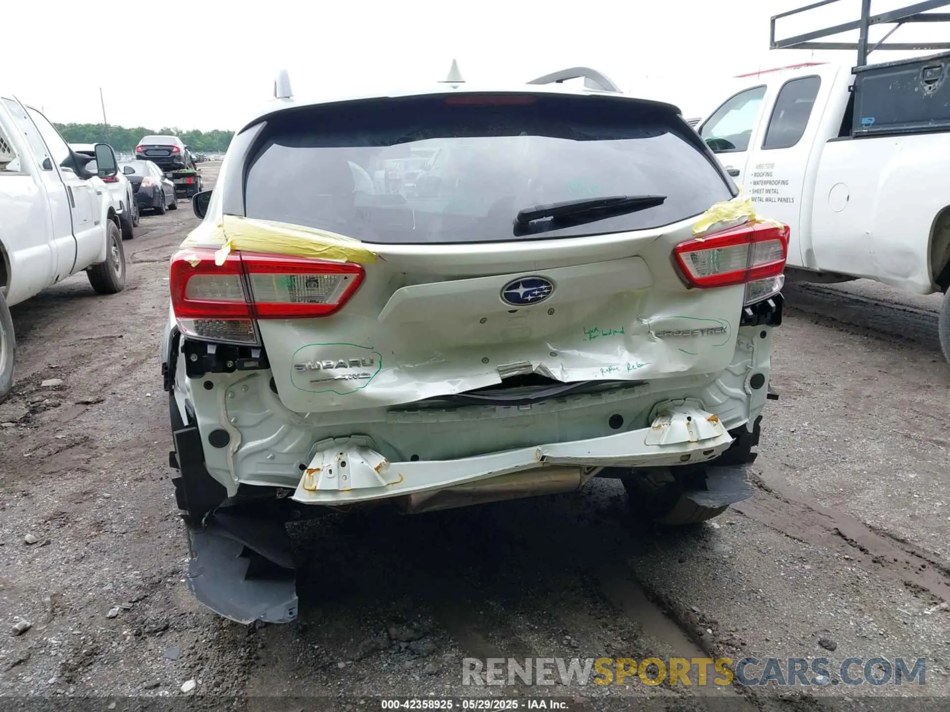 6 Photograph of a damaged car JF2GTACC2KH255868 SUBARU CROSSTREK 2019