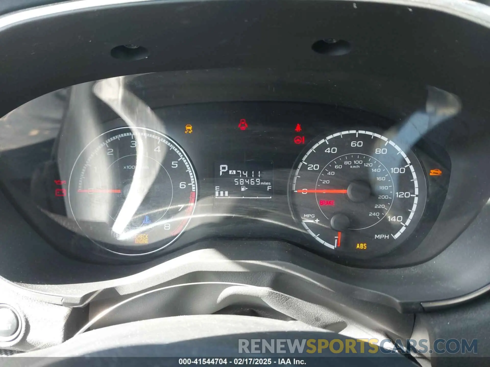 7 Photograph of a damaged car JF2GTACC2KH346400 SUBARU CROSSTREK 2019