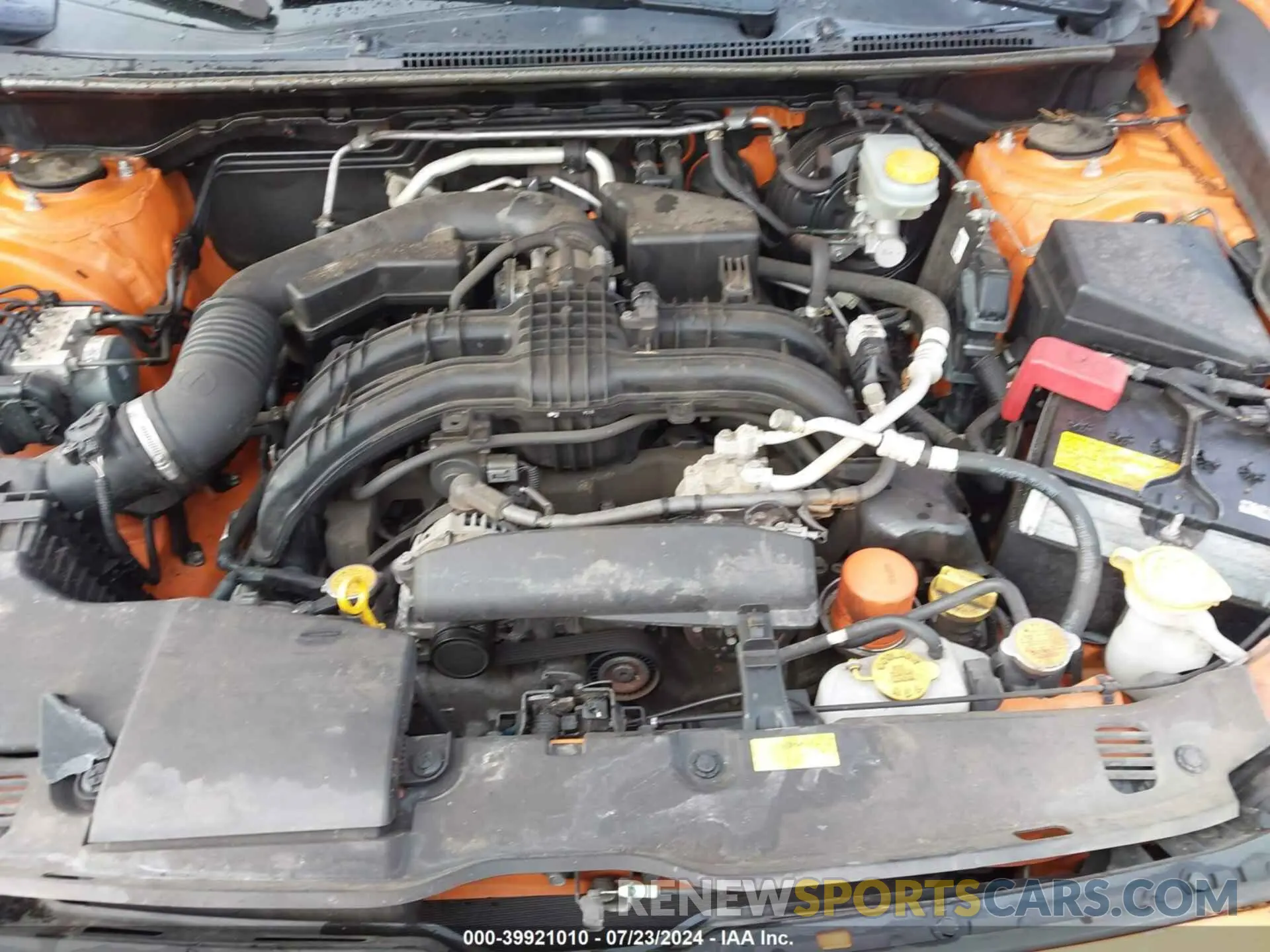10 Photograph of a damaged car JF2GTACC2KH351760 SUBARU CROSSTREK 2019