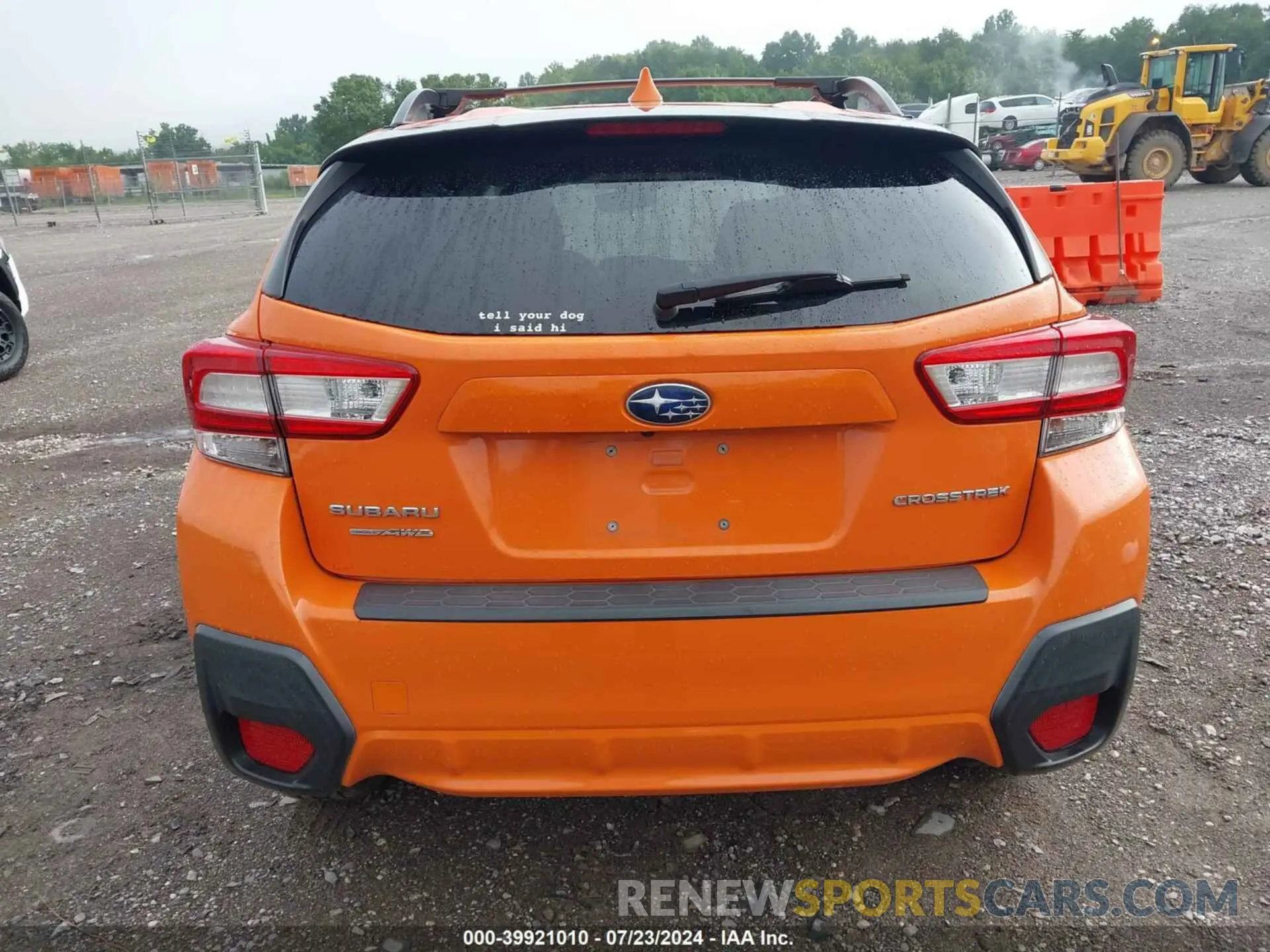 16 Photograph of a damaged car JF2GTACC2KH351760 SUBARU CROSSTREK 2019