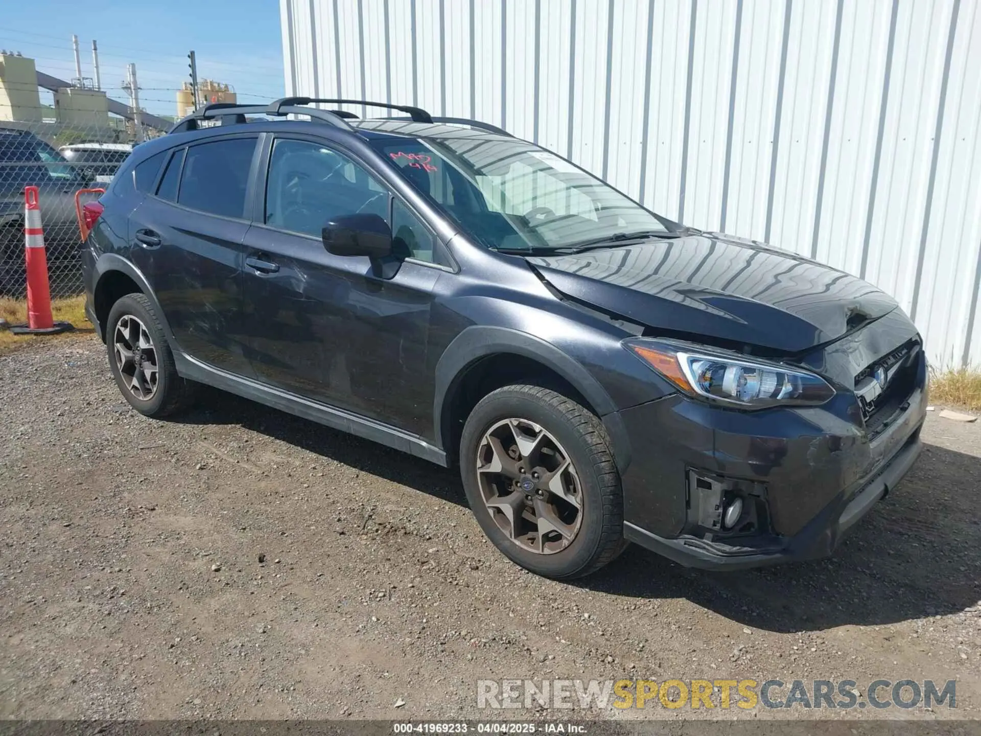 1 Photograph of a damaged car JF2GTACC3KH251666 SUBARU CROSSTREK 2019