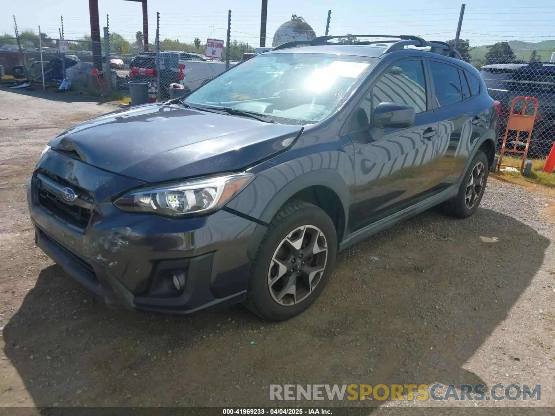 2 Photograph of a damaged car JF2GTACC3KH251666 SUBARU CROSSTREK 2019