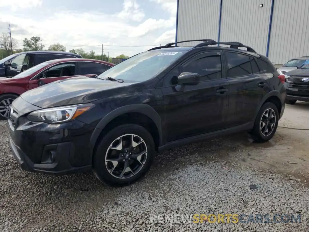 1 Photograph of a damaged car JF2GTACC3KH265101 SUBARU CROSSTREK 2019