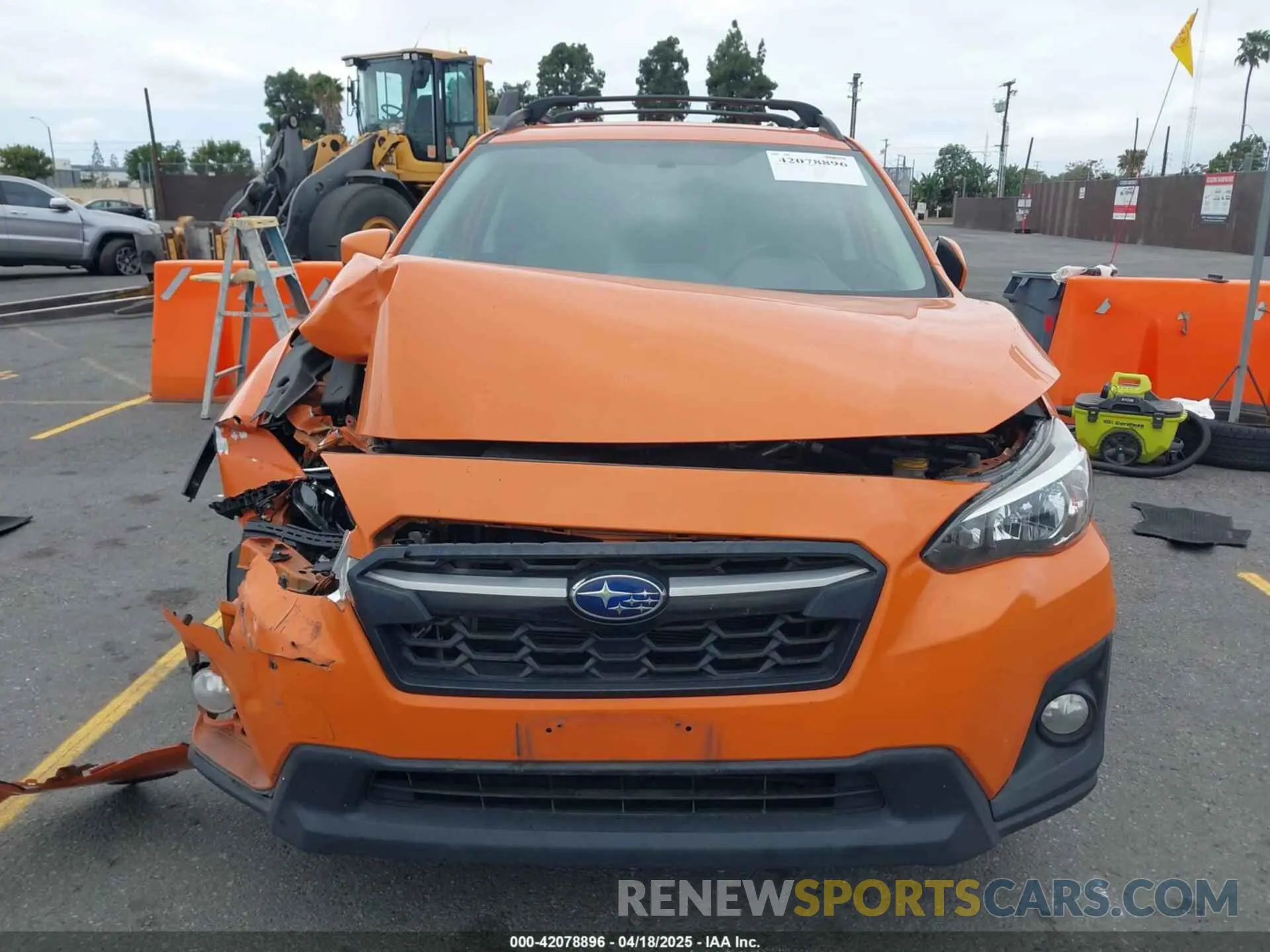 12 Photograph of a damaged car JF2GTACC3KH271996 SUBARU CROSSTREK 2019