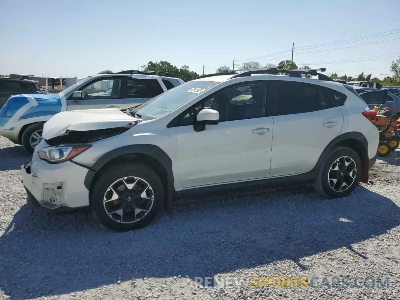 1 Photograph of a damaged car JF2GTACC3KH299619 SUBARU CROSSTREK 2019