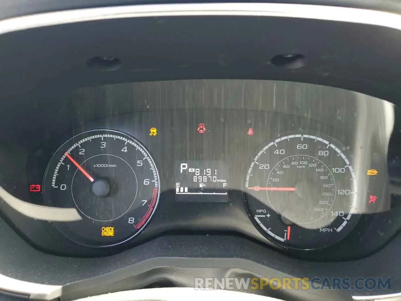 9 Photograph of a damaged car JF2GTACC4K8348133 SUBARU CROSSTREK 2019