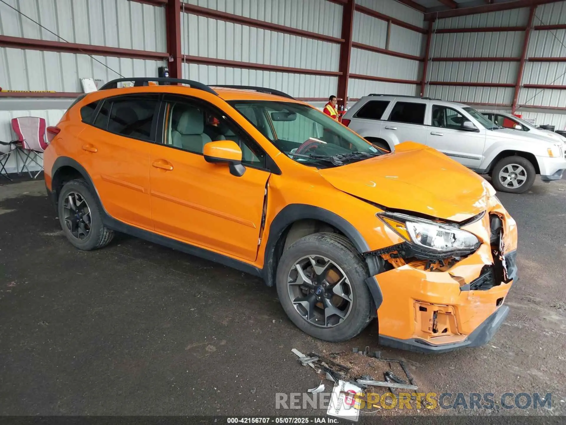 1 Photograph of a damaged car JF2GTACC4K8377700 SUBARU CROSSTREK 2019