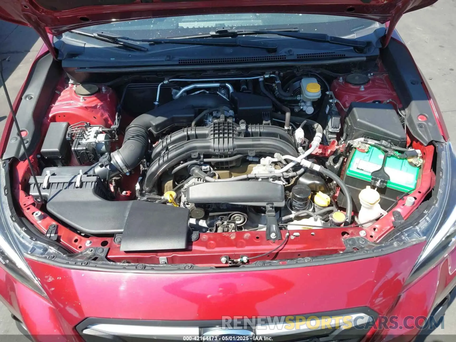 10 Photograph of a damaged car JF2GTACC4K9263982 SUBARU CROSSTREK 2019