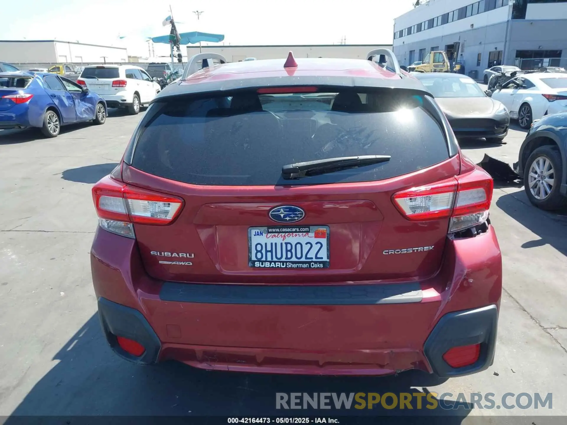 17 Photograph of a damaged car JF2GTACC4K9263982 SUBARU CROSSTREK 2019