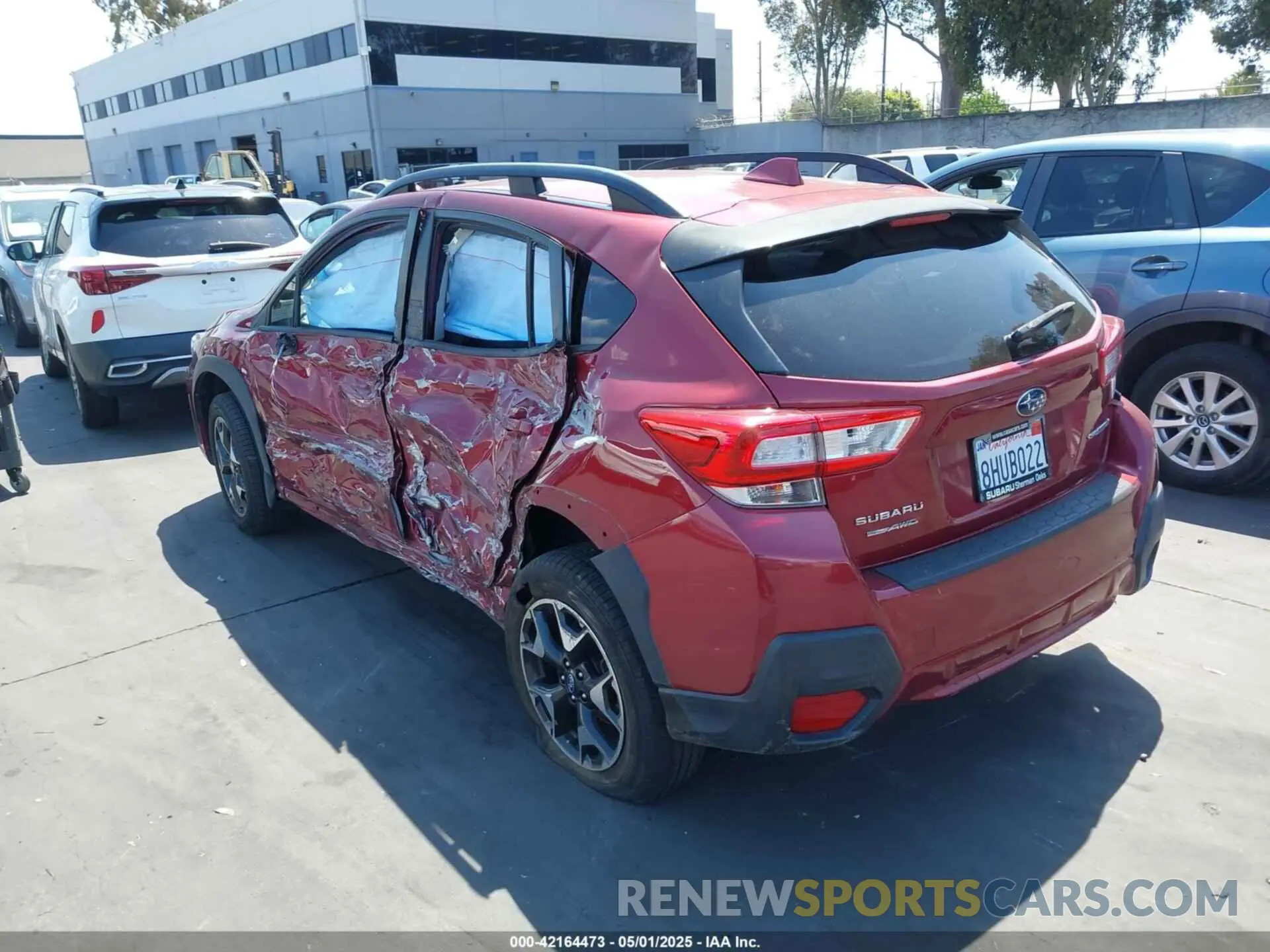 3 Photograph of a damaged car JF2GTACC4K9263982 SUBARU CROSSTREK 2019