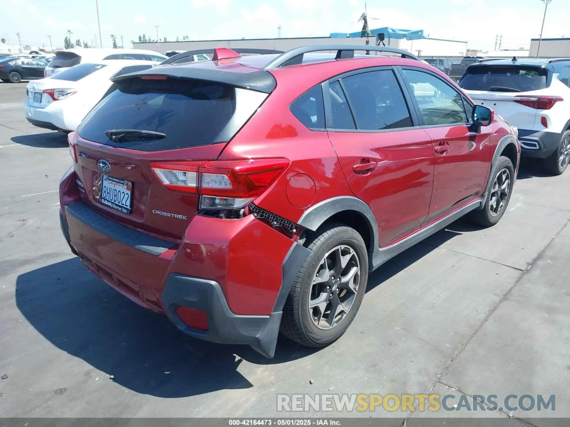 4 Photograph of a damaged car JF2GTACC4K9263982 SUBARU CROSSTREK 2019