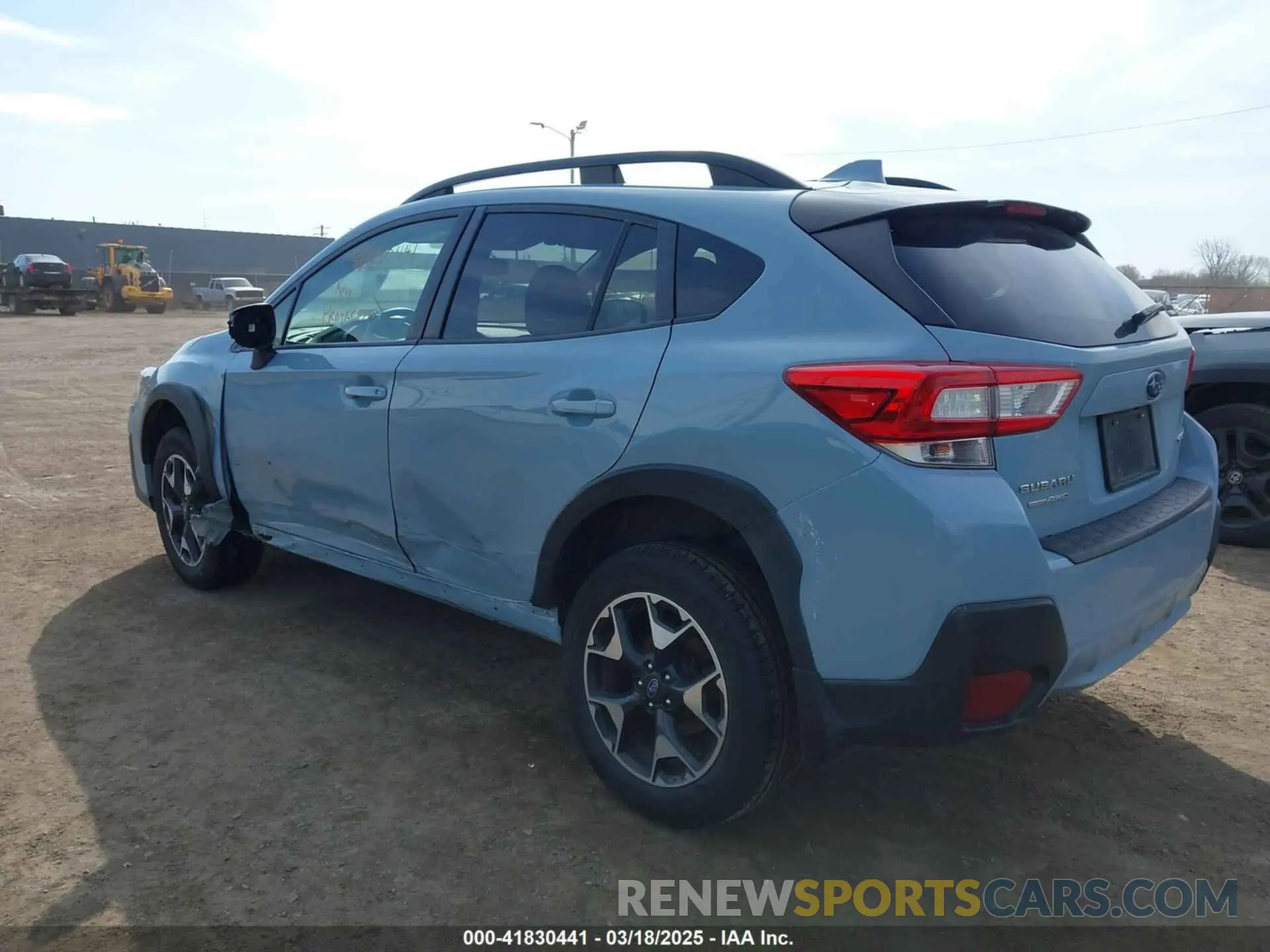 3 Photograph of a damaged car JF2GTACC4KG273519 SUBARU CROSSTREK 2019