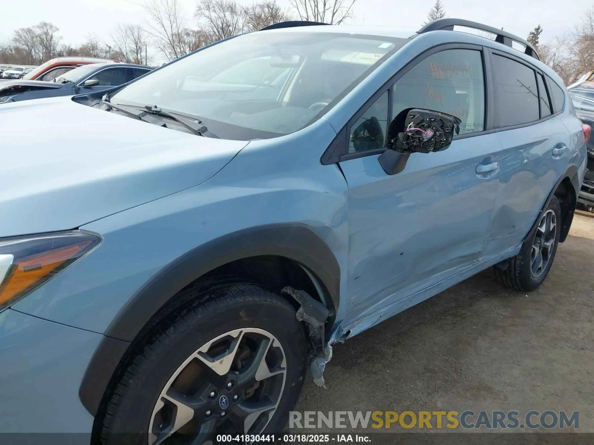 6 Photograph of a damaged car JF2GTACC4KG273519 SUBARU CROSSTREK 2019
