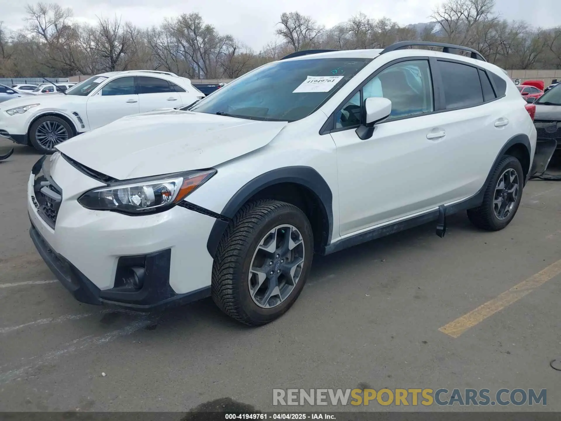 2 Photograph of a damaged car JF2GTACC4KH281047 SUBARU CROSSTREK 2019