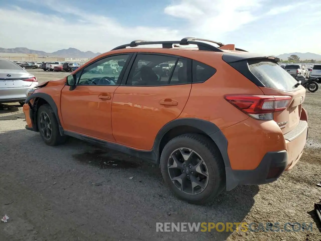 2 Photograph of a damaged car JF2GTACC4KH349010 SUBARU CROSSTREK 2019