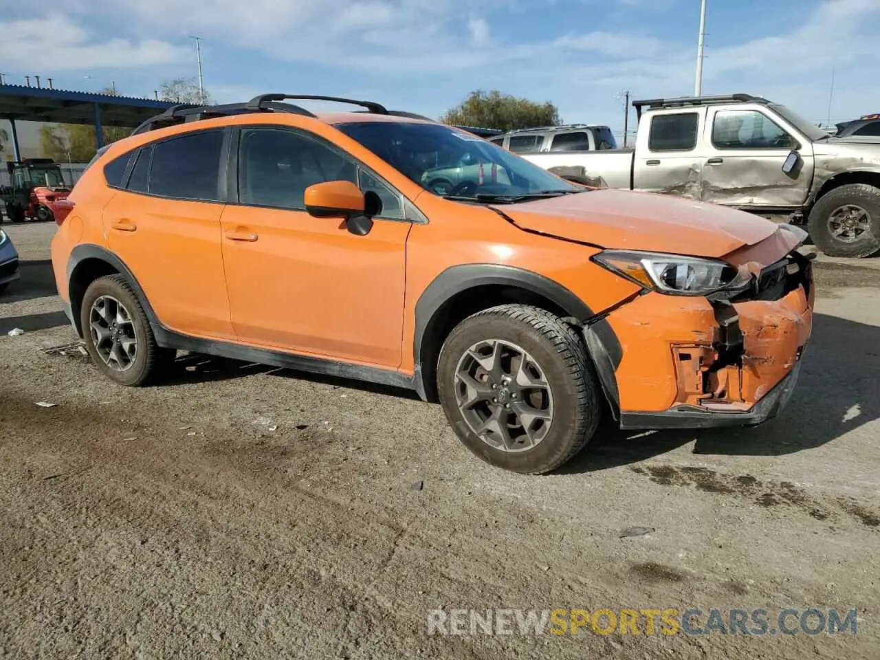 4 Photograph of a damaged car JF2GTACC4KH349010 SUBARU CROSSTREK 2019