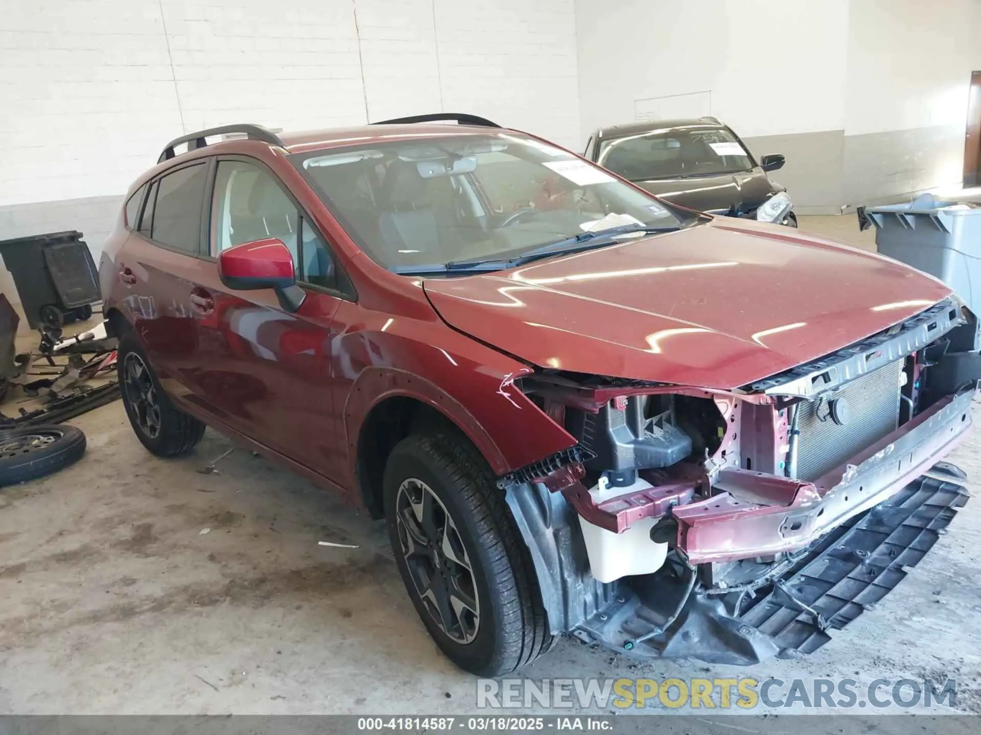 1 Photograph of a damaged car JF2GTACC4KH399650 SUBARU CROSSTREK 2019