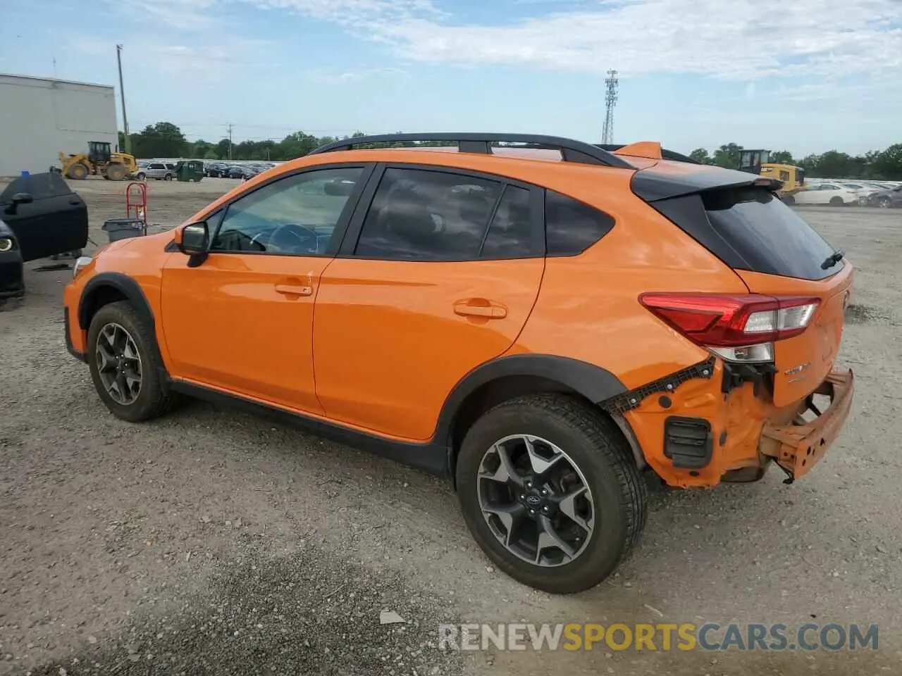 2 Photograph of a damaged car JF2GTACC5K8211055 SUBARU CROSSTREK 2019