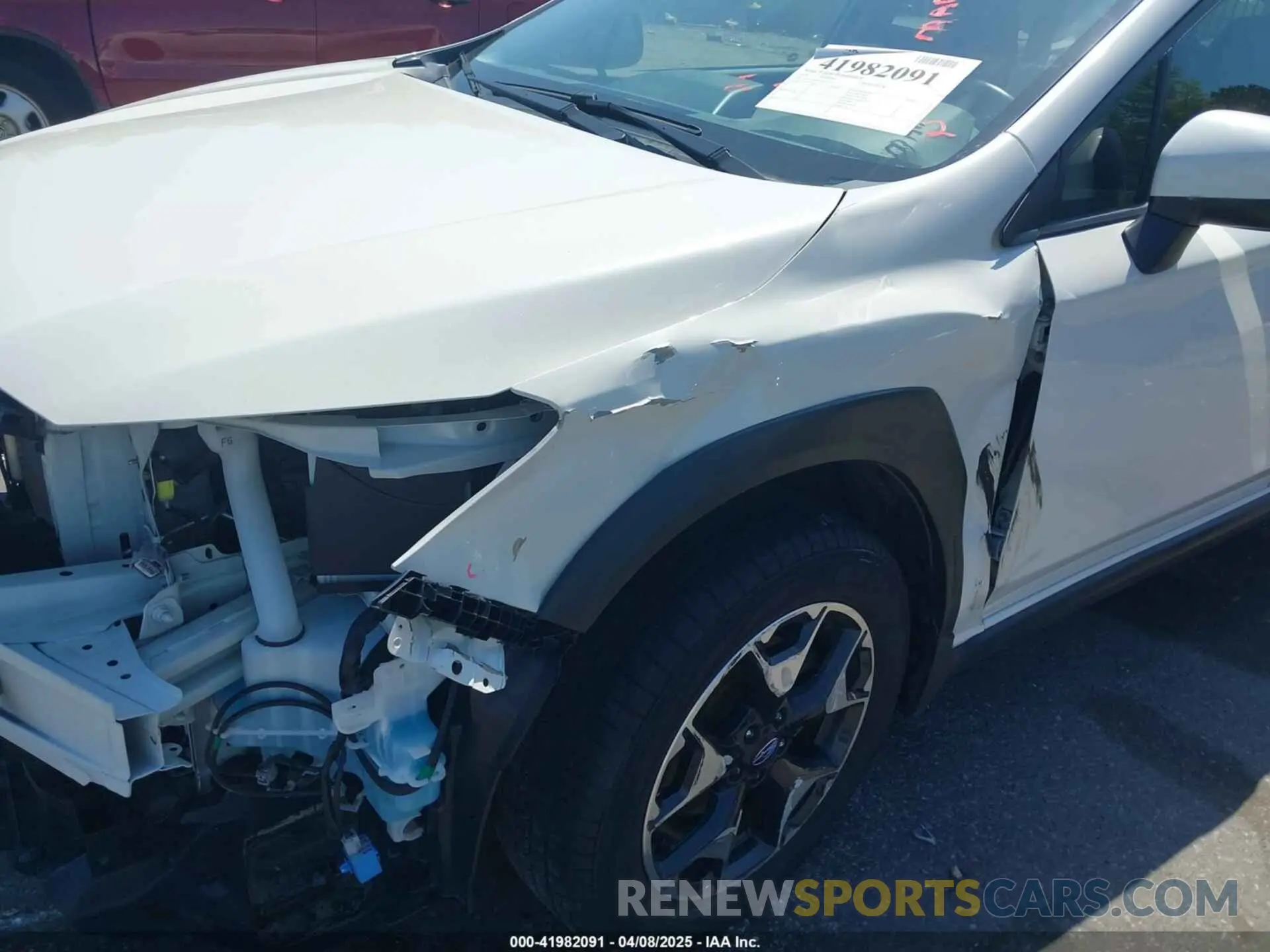 21 Photograph of a damaged car JF2GTACC5K8371243 SUBARU CROSSTREK 2019