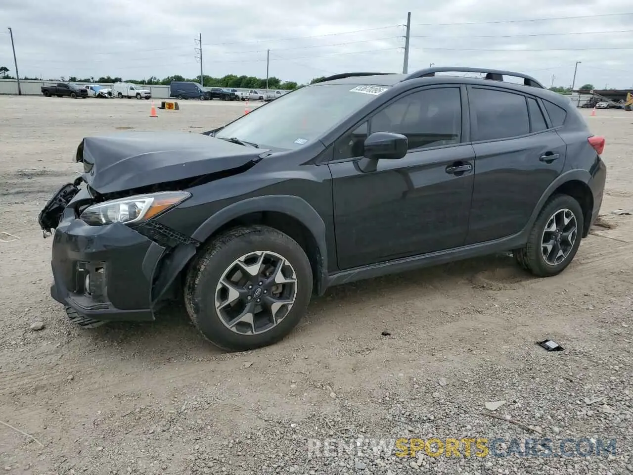 1 Photograph of a damaged car JF2GTACC5KH241141 SUBARU CROSSTREK 2019