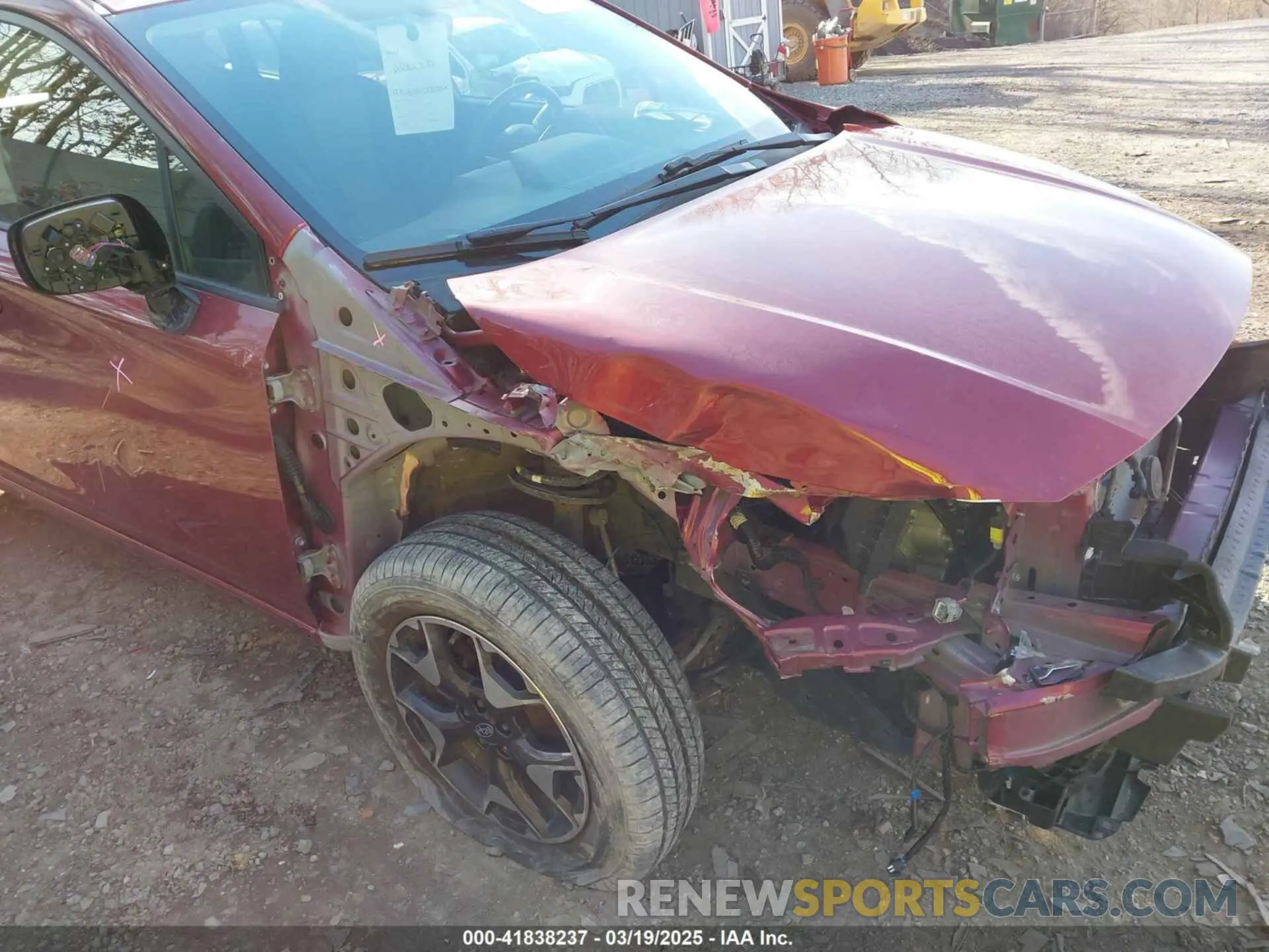6 Photograph of a damaged car JF2GTACC5KH301533 SUBARU CROSSTREK 2019