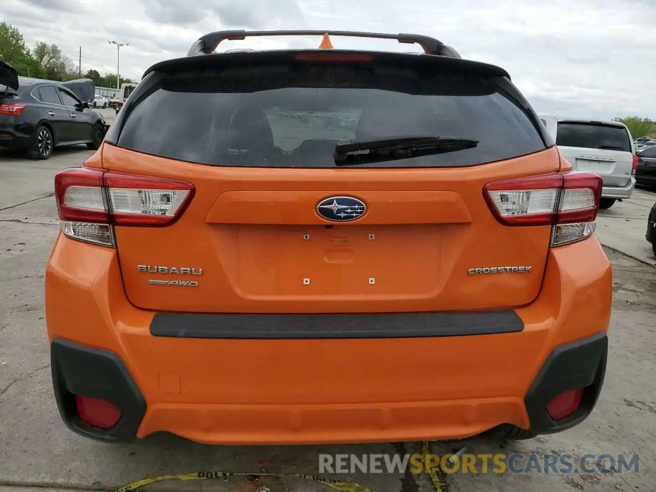 6 Photograph of a damaged car JF2GTACC5KH342969 SUBARU CROSSTREK 2019