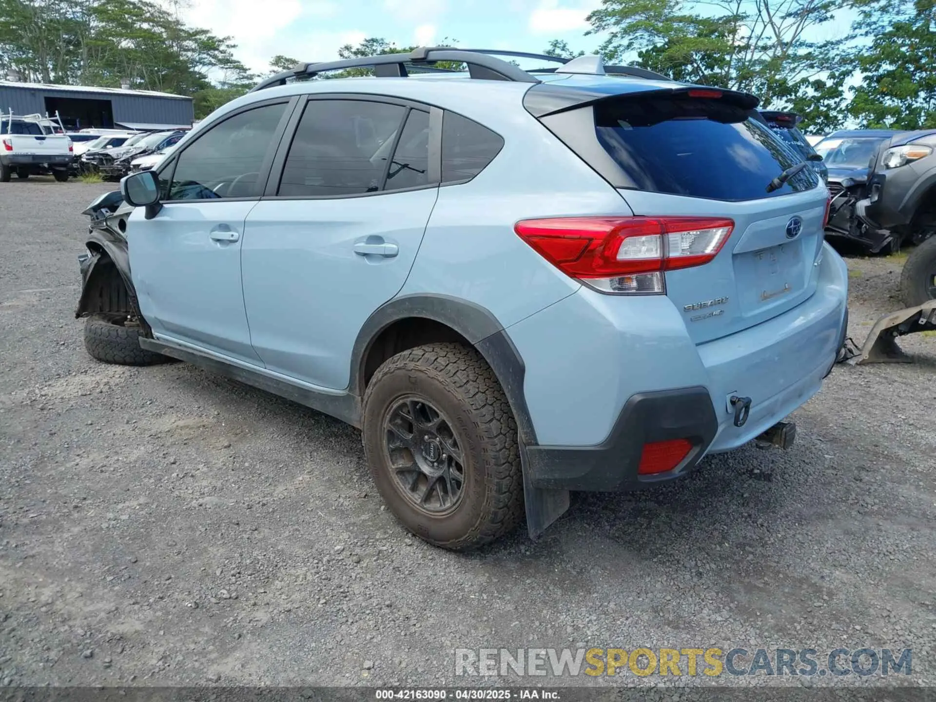 3 Photograph of a damaged car JF2GTACC5KH364180 SUBARU CROSSTREK 2019